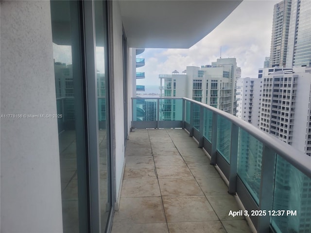 1331 Brickell Bay Dr Unit 2702, Miami, FL 33131 - balcony featuring a view of city