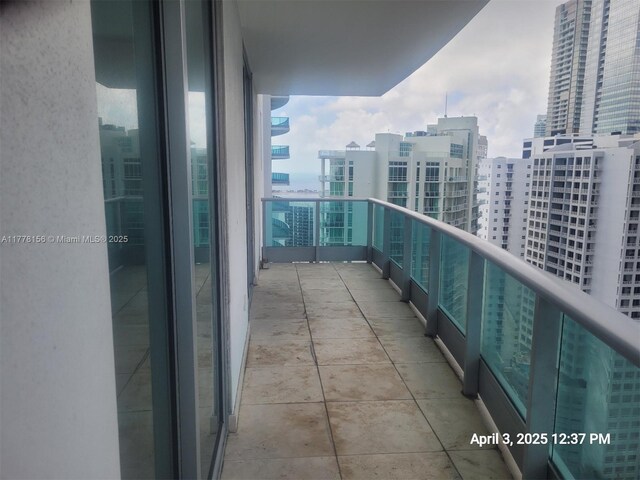 1331 Brickell Bay Dr Unit 2702, Miami, FL 33131 - balcony featuring a view of city