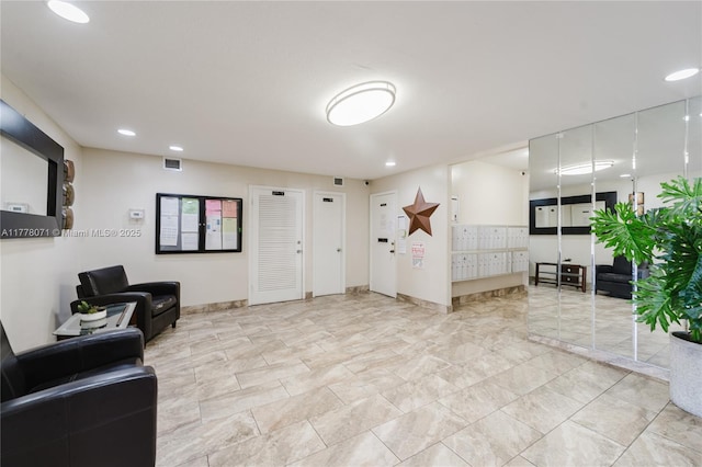 1811 Jefferson St Unit 304, Hollywood, FL 33020 - building lobby with recessed lighting and a surveillance system