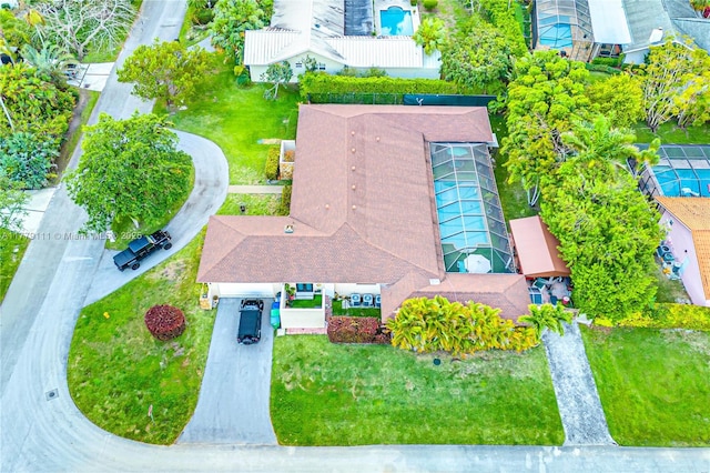 7801 SW 170th St, Palmetto Bay, FL 33157 - birds eye view of property