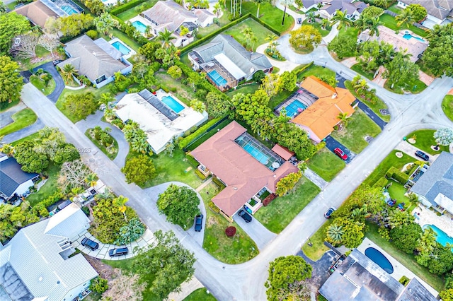 7801 SW 170th St, Palmetto Bay, FL 33157 - drone / aerial view with a residential view