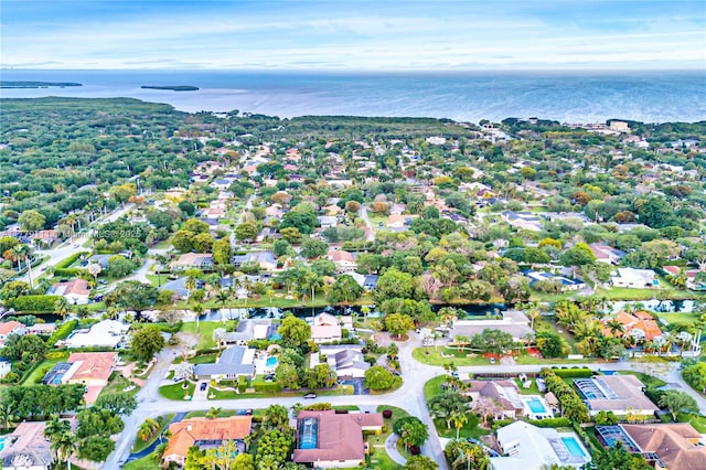 7801 SW 170th St, Palmetto Bay, FL 33157 - bird's eye view with a water view