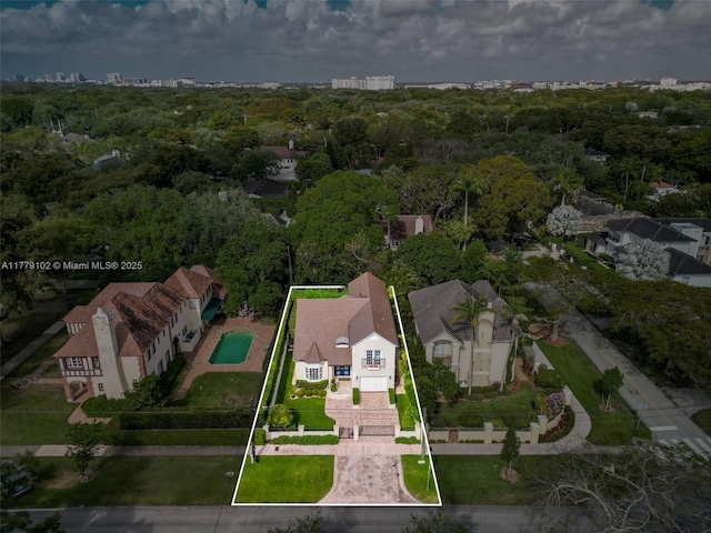 drone / aerial view