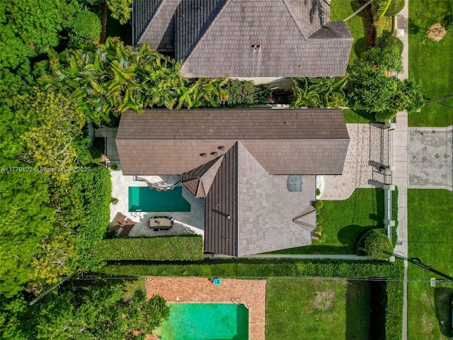 aerial view