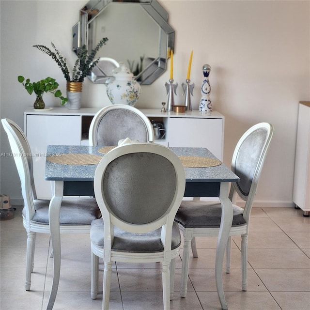13255 SW 7th Ct Unit 401D, Pembroke Pines, FL 33027 - dining area with light tile patterned floors