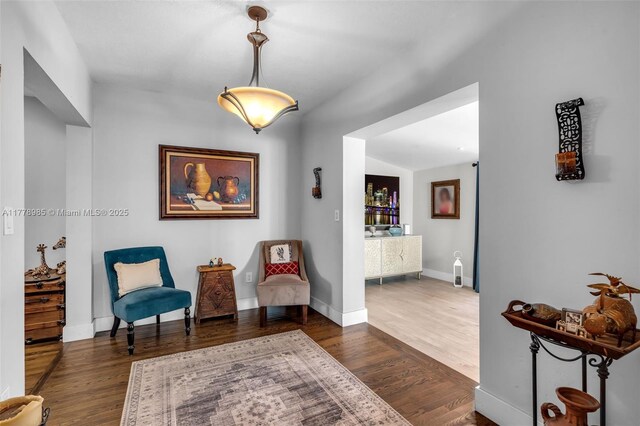 1500 SW 18th St, Miami, FL 33145 - interior space with light wood finished floors, baseboards, and recessed lighting
