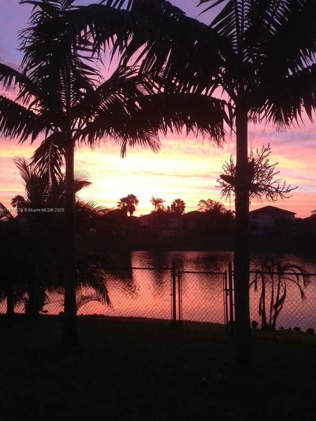 21343 SW 88th Ct, Cutler Bay, FL 33189 - water view with fence