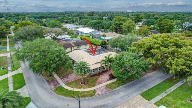 bird's eye view