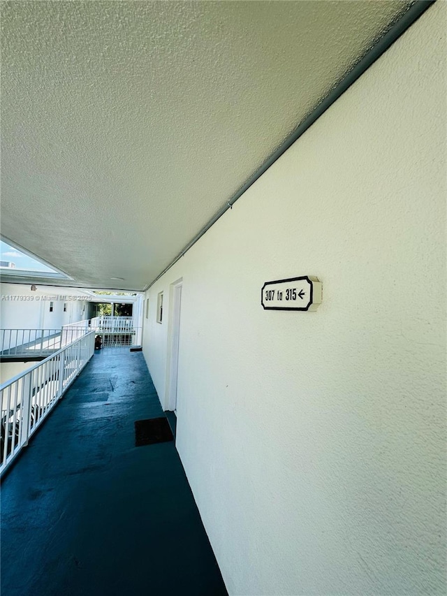 view of hallway