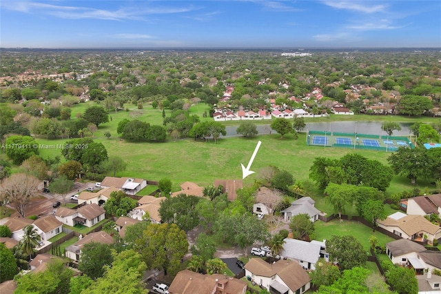 11724 SW 134th Ct, Miami, FL 33186 - bird's eye view with a residential view