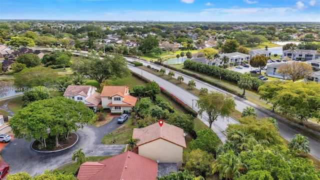 15026 SW 96th Ter, Miami, FL 33196 - drone / aerial view with a residential view