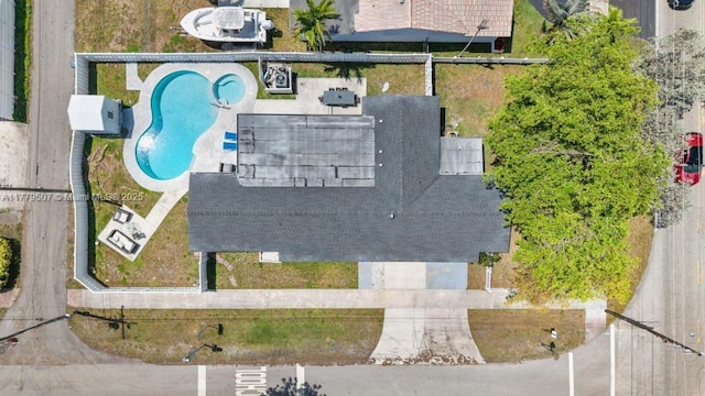 820 W Chaminade Dr, Hollywood, FL 33021 - drone / aerial view