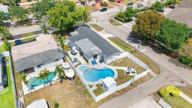 820 W Chaminade Dr, Hollywood, FL 33021 - bird's eye view