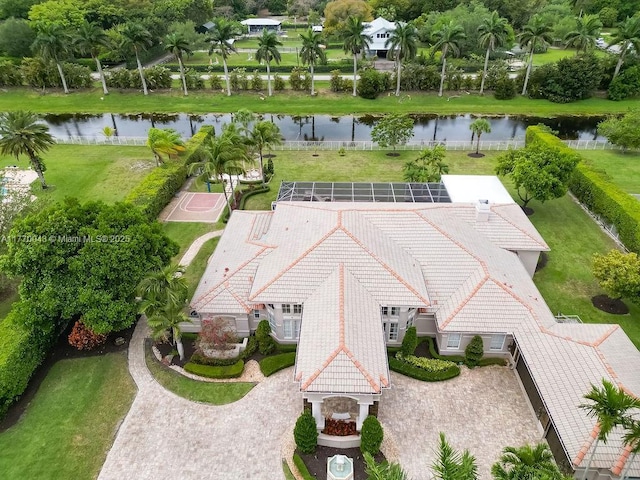5025 Regency Isles Way, Cooper City, FL 33330 - aerial view with a water view