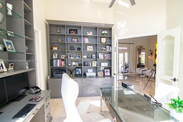 5025 Regency Isles Way, Cooper City, FL 33330 - office space featuring french doors and arched walkways