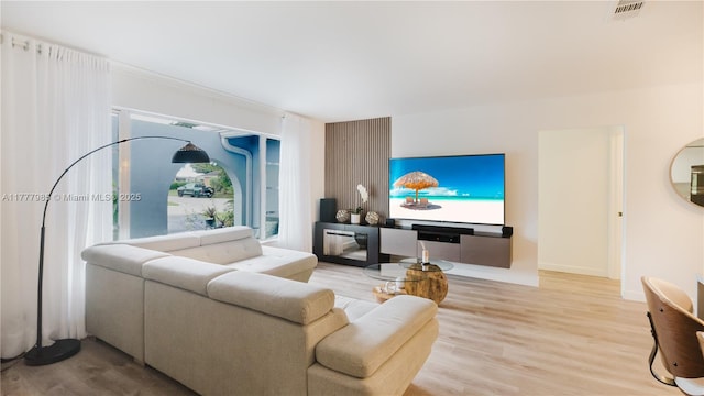 10300 NW 80th Ct, Tamarac, FL 33321 - living area with wood finished floors and baseboards