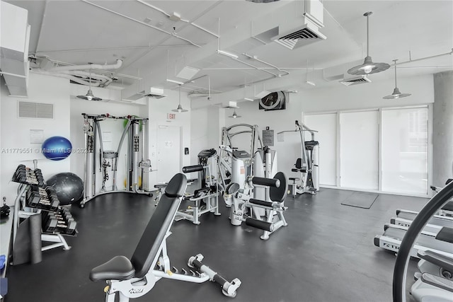 10 SW S River Dr Unit 610, Miami, FL 33130 - view of gym