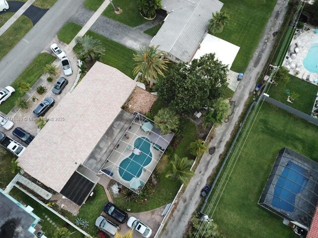 428 N Crescent Dr, Hollywood, FL 33021 - aerial view of property and surrounding area