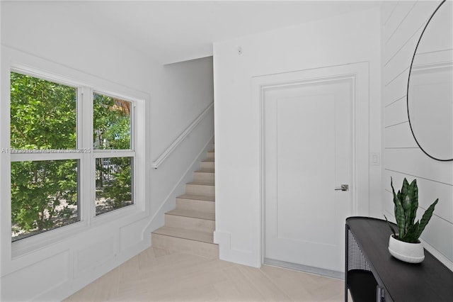 84745 Old Hwy Unit 1, Islamorada, FL 33036 - stairway with tile patterned floors