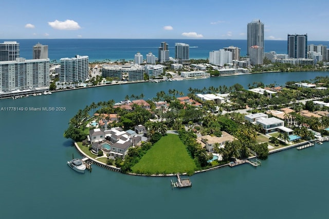 6640 Allison Rd, Miami Beach, FL 33141 - view of urban area with a large body of water