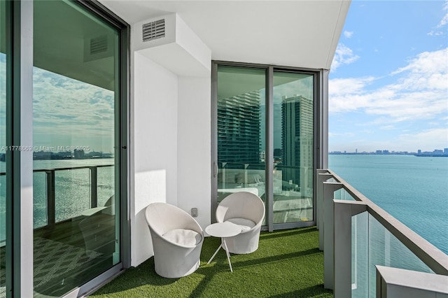 2900 NE 7th Ave Unit 1609, Miami, FL 33137 - balcony with a water view