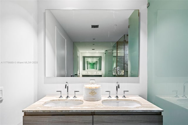 2900 NE 7th Ave Unit 1609, Miami, FL 33137 - full bathroom with double vanity
