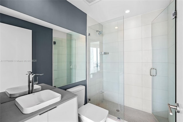 2900 NE 7th Ave Unit 1609, Miami, FL 33137 - bathroom with vanity and a shower stall