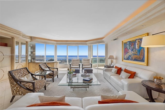 21150 NE 38th Ave Unit 2106, Aventura, FL 33180 - living room featuring visible vents