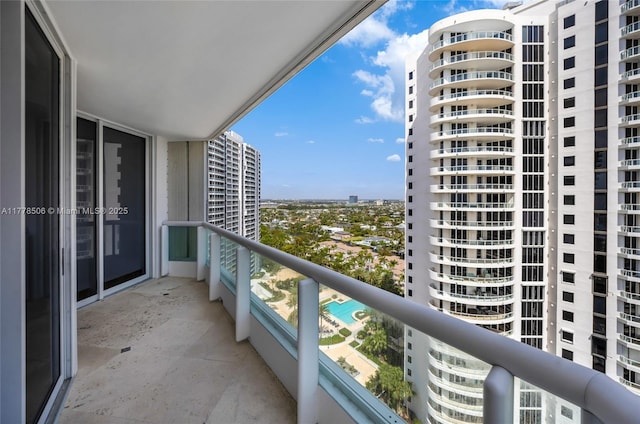 21150 NE 38th Ave Unit 2106, Aventura, FL 33180 - balcony with a city view