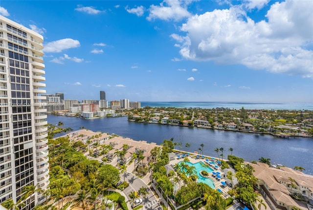 21150 NE 38th Ave Unit 2106, Aventura, FL 33180 - property view of water with a city view