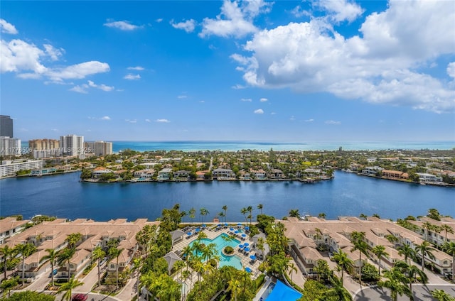21150 NE 38th Ave Unit 2106, Aventura, FL 33180 - aerial view with a water view