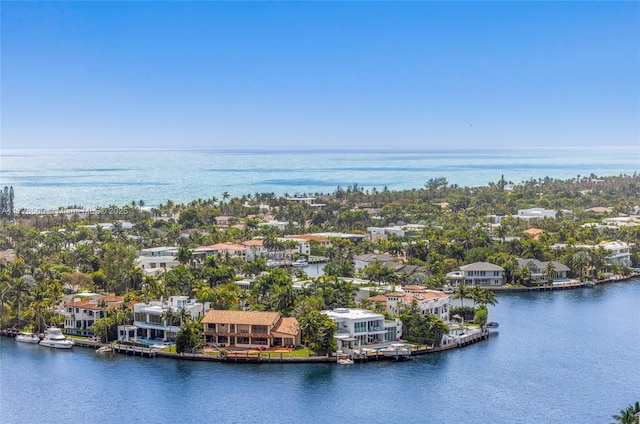 21150 NE 38th Ave Unit 2106, Aventura, FL 33180 - drone / aerial view with a water view
