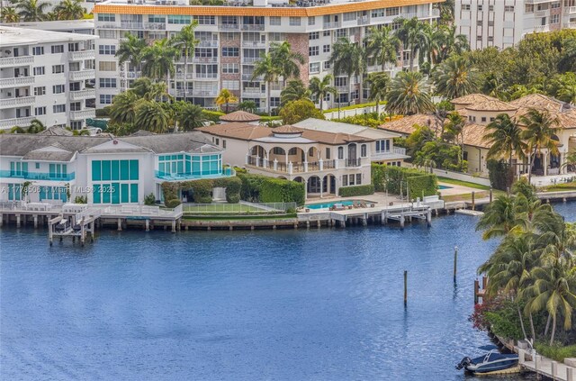 21150 NE 38th Ave Unit 2106, Aventura, FL 33180 - exterior space with a water view