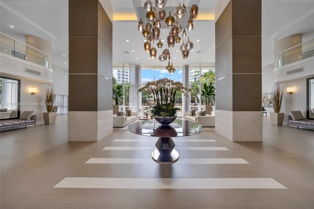 21150 NE 38th Ave Unit 2106, Aventura, FL 33180 - community lobby featuring visible vents