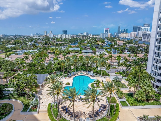21150 NE 38th Ave Unit 2106, Aventura, FL 33180 - aerial view featuring a city view