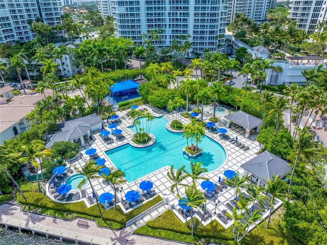 21150 NE 38th Ave Unit 2106, Aventura, FL 33180 - birds eye view of property