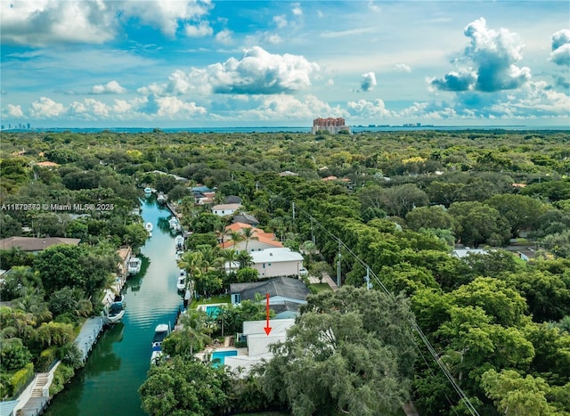 1001 S Alhambra Cir, Coral Gables, FL 33146 - bird's eye view of a large body of water and a forest