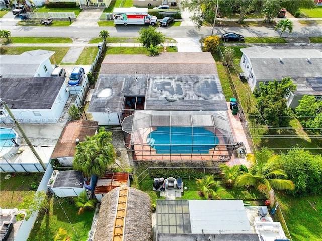 drone / aerial view