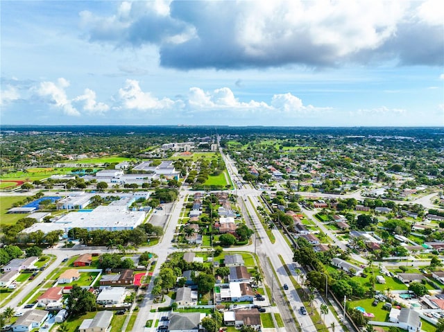 drone / aerial view