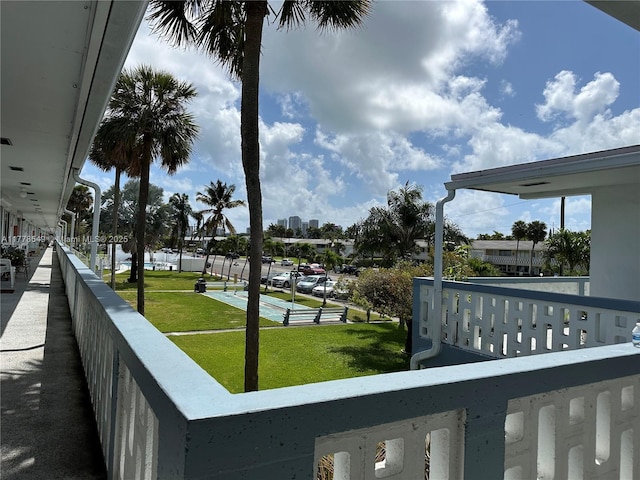 801 Atlantic Shores Blvd Unit 203, Hallandale Beach, FL 33009 - view of balcony