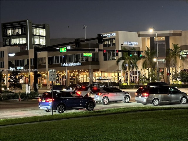 801 Atlantic Shores Blvd Unit 203, Hallandale Beach, FL 33009 - view of property at night
