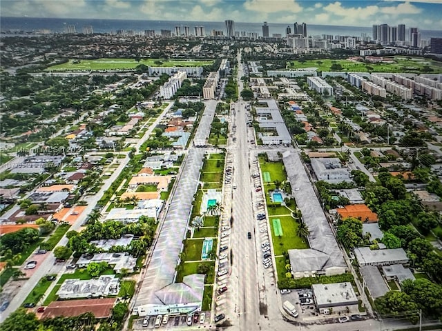 801 Atlantic Shores Blvd Unit 203, Hallandale Beach, FL 33009 - aerial view of property's location with nearby urban area