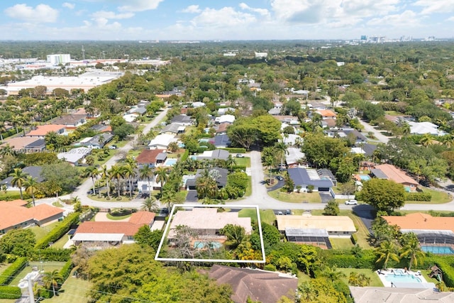 8350 SW 138th Ter, Palmetto Bay, FL 33158 - bird's eye view featuring a residential view