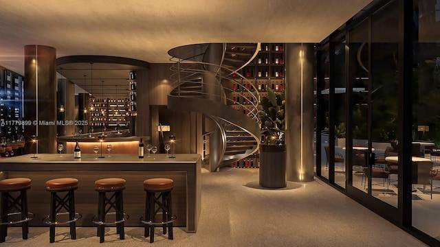 1210 Brickell Ave Unit 4804, Miami, FL 33131 - wine room featuring a community bar
