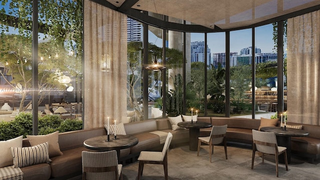 1210 Brickell Ave Unit 4804, Miami, FL 33131 - common area featuring a city view