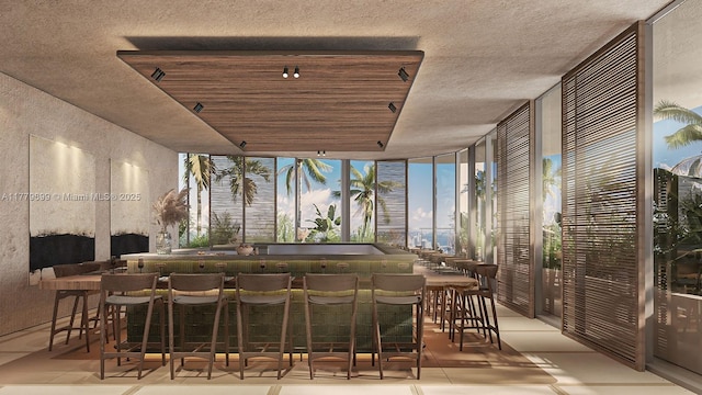1210 Brickell Ave Unit 4804, Miami, FL 33131 - view of patio / terrace featuring an outdoor bar