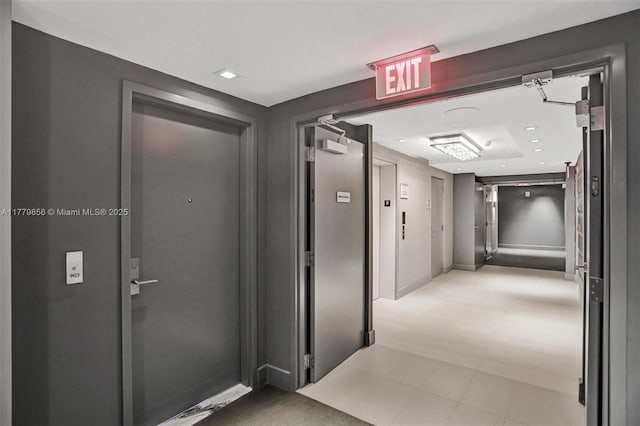 300 Sunny Isles Blvd Unit 4-903, Sunny Isles Beach, FL 33160 - hallway featuring recessed lighting