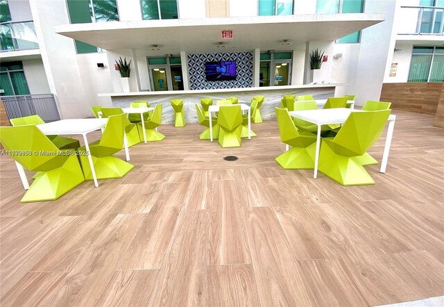 300 Sunny Isles Blvd Unit 4-903, Sunny Isles Beach, FL 33160 - rec room with wood finished floors