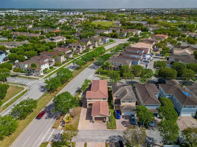 birds eye view of property featuring a residential view