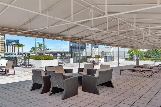 1865 S Ocean Dr Unit 3F, Hallandale Beach, FL 33009 - view of patio